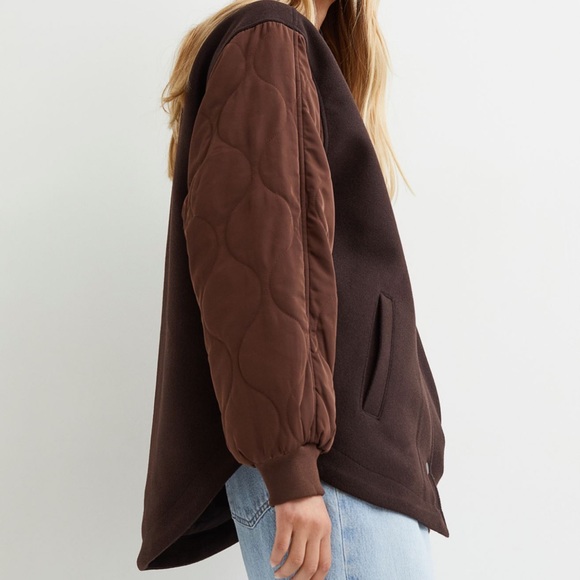 NWT H&M Baseball/Bomber Jacket - Picture 2 of 11